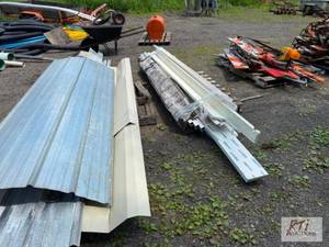 lot 263 image: Miscellaneous pieces of aluminum ro...