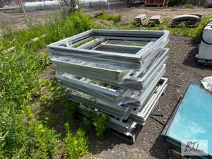 lot 270 image: 8 windows with glass. 35IN X 47IN. ...