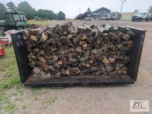 lot 278 image: 2X Face cord of seasoned firewood. ...