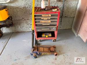 lot 287 image: CRAFTSMAN 5 drawer toolbox and 31...