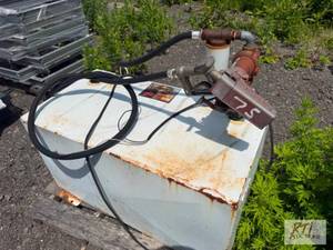 lot 339 image: 100 GL fuel transfer tank. Fill-Rit...