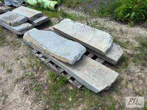lot 379 image: 2 pallets of landscape Rock. The it...