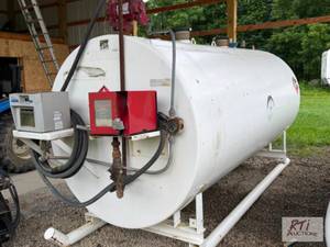 lot 382 image: 2,000 GL double-wall fuel tank. Com...