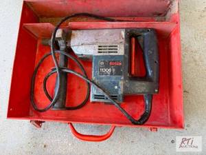 lot 406 image: BOSCH Rock Drill. In Box. The items...