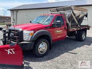 lot 71 image: 2011 Ford F-450 pickup truck. VI...