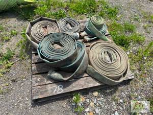 lot 494 image: Quantity of Trash pump hoes. The it...
