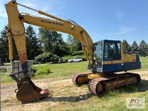 lot 12 image: Komatsu PC-150 excavator, 36-inch d...