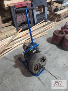 lot 28 image: Cobra LX 1000 power drain snake...