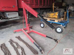 lot 49 image: Ex-Cell 2-ton engine crane...