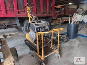 lot 50 image: Wacker walk-behind plate tamper wit...