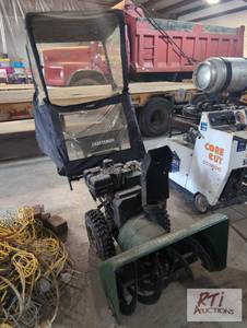 lot 58 image: Craftsman 29-inch walk behind snowb...