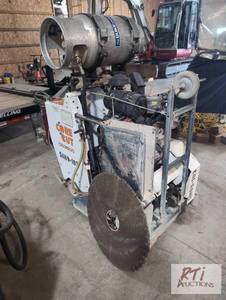 lot 59 image: CoreCut CC3500 walk-behind concrete...