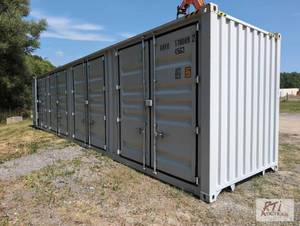 lot 5 image: Single trip 40ft shipping container...