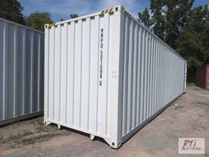 lot 8 image: Single trip 40ft shipping container...