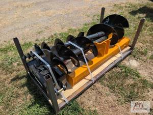 lot 56 image: Future hydraulic post hole digger f...