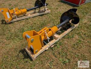 lot 58 image: Future hydraulic post hole digger w...