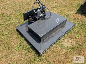 lot 68 image: Hydraulic 4ft rotary mower for mini...