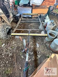 lot 37 image: Utility trailer. 4FT X 8FT. Bill of...