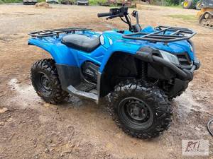 lot 84 image: CF Moto 400 ATV. Good tires. Not ru...