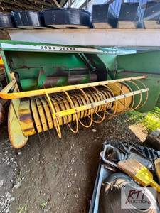 lot 92 image: John Deere 336 Square Baler. Twine....
