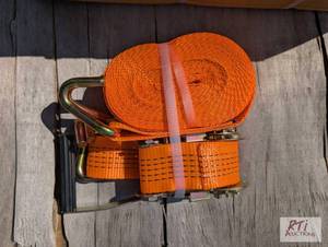 lot 170 image: 20X 2in x 27ft ratchet straps. Item...