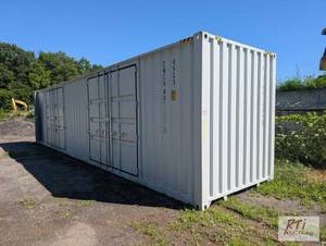 lot 6 image: Single trip 40ft shipping container...