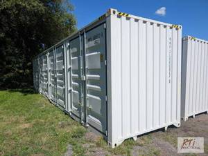 lot 12 image: Single trip 40ft shipping container...