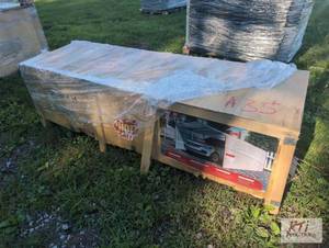 lot 45 image: SDLanch 12ft x 20ft metal carport w...