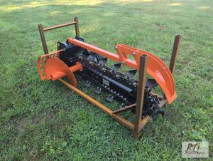 lot 102 image: Future chain trencher for mini skid...