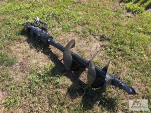 lot 126 image: Future hydraulic post hole digger w...