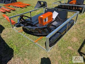 lot 168 image: Wolverine 6ft hydraulic rotary mowe...