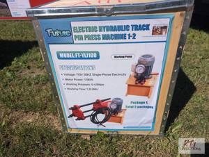 lot 207 image: Future electric hydraulic track pin...