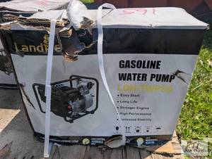 lot 208 image: LandHero 3in semi trash water pump....