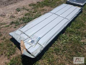 lot 220 image: 50X 3ft x 10ft white roofing or sid...