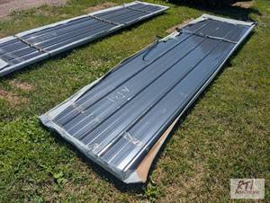 lot 223 image: 50X 3ft x 12ft black roofing or sid...