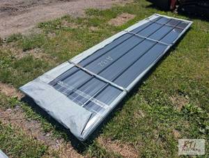 lot 224 image: 50X 3ft x 12ft black roofing or sid...