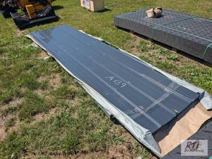 lot 225 image: 50X 3ft x 12ft black roofing or sid...