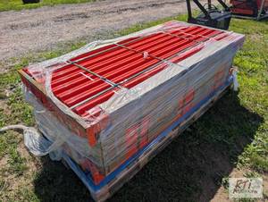 lot 227 image: (6) Future 3 shelf pallet racking, ...