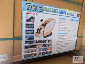 lot 235 image: Future FTS13 massage chair with LED...