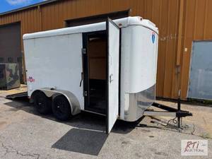 lot 37 image: 2022 Interstate TA enclosed cargo ...