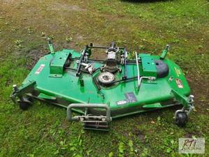 lot 137 image: 60IN John Deere Mower Deck. Complet...