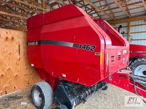 lot 138 image: CASE IH RBX462 round baler. Produce...