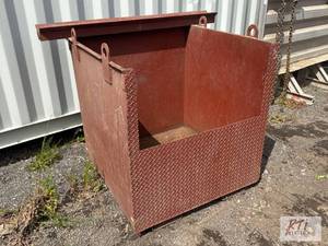 lot 168 image: Forklift man basket. This item i...