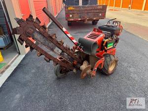 lot 197 image: Ditch Witch RT12 walk behind trench...