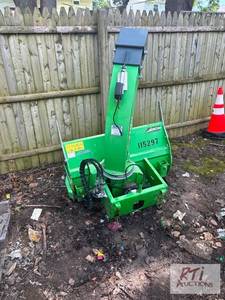 lot 201 image: Avant hydraulic snow blower with po...