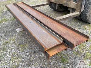 lot 208 image: 4x W12x19�steel wide flange i...