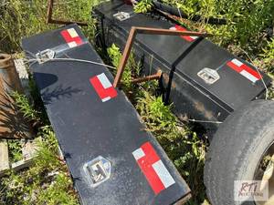 lot 221 image: 2x truck toolboxes. Approximately 5...