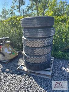 lot 227 image: (6) Tires. Size 11R22.5.&nbsp(2) ...