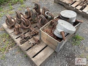 lot 249 image: Lot of (12) assorted I-beam clamps ...