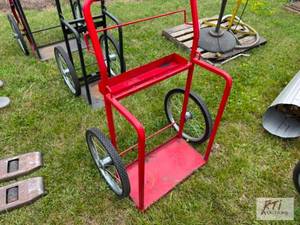 lot 27 image: Torch cart....